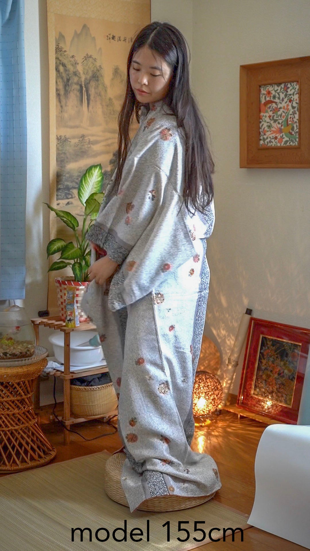 UNISEX Vintage Komon Kimono / ヴィンテージ 小紋 着物