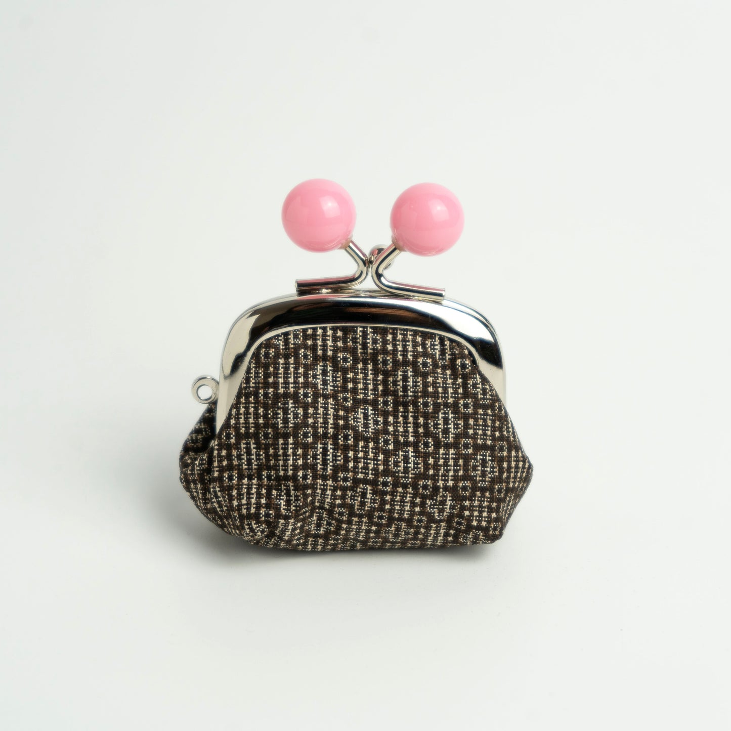 Oshima Tsumugi  Handwoven Mini Purse / わたしはポップな大島紬 手織りミニがまぐち 6色展開