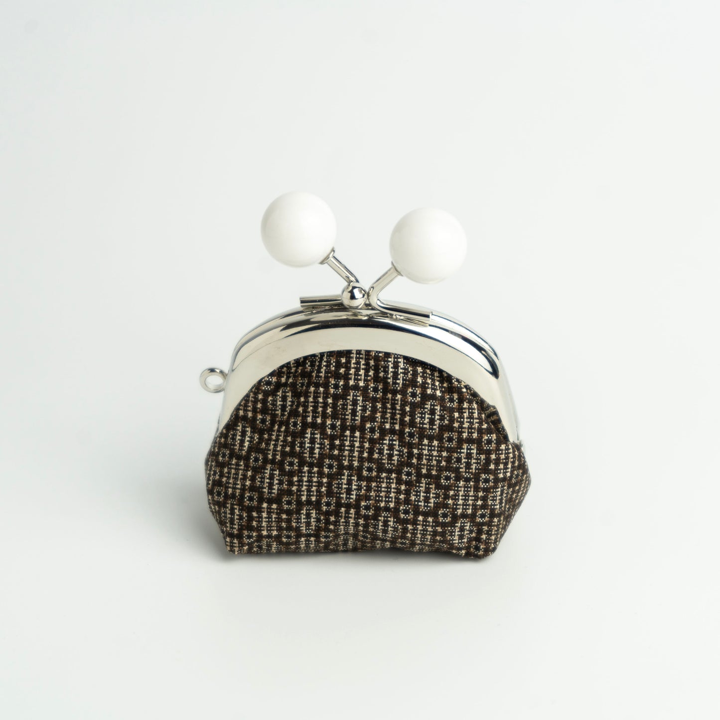 Oshima Tsumugi  Handwoven Mini Purse / わたしはポップな大島紬 手織りミニがまぐち 6色展開