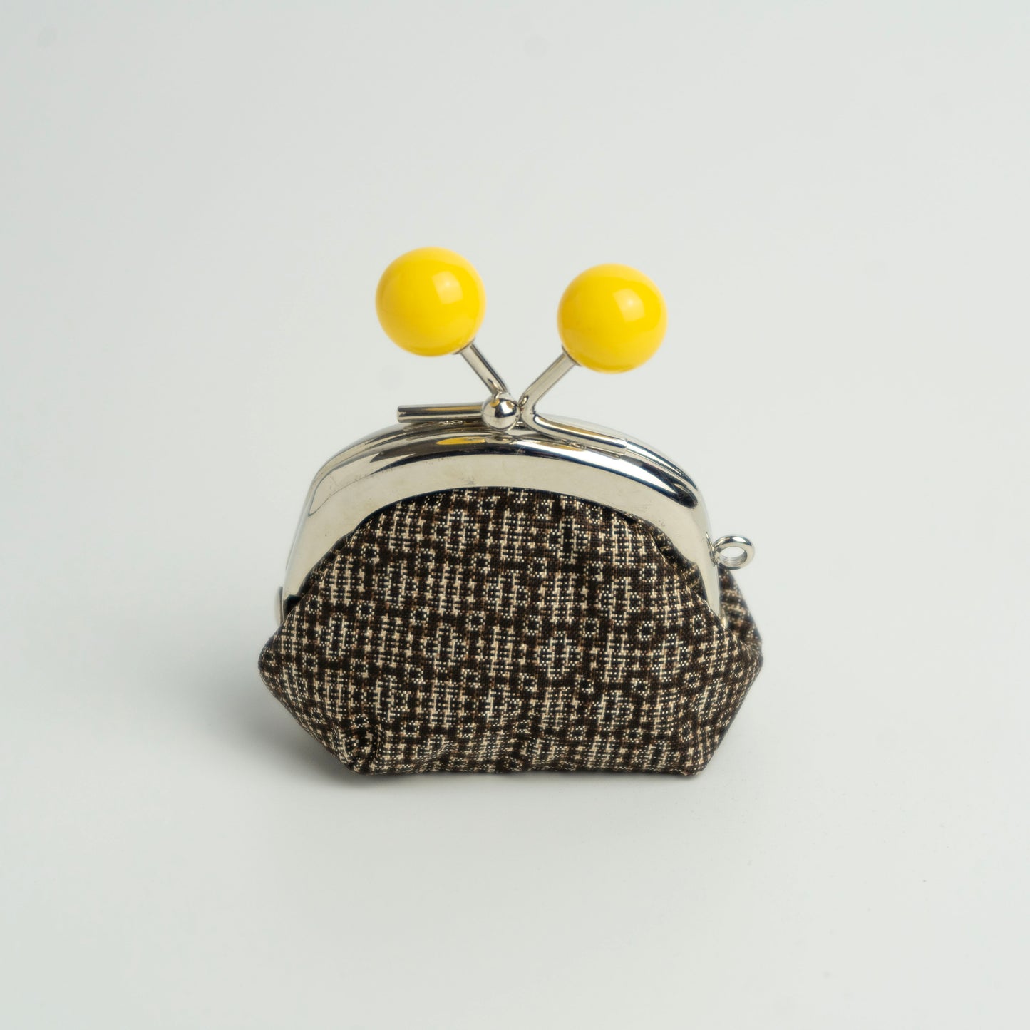 Oshima Tsumugi  Handwoven Mini Purse / わたしはポップな大島紬 手織りミニがまぐち 6色展開