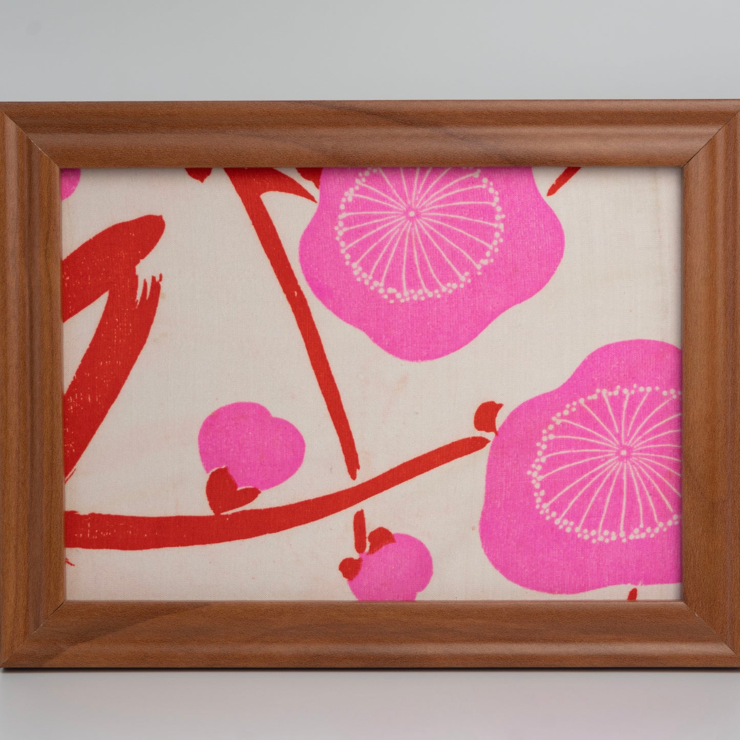 A kimono tapestry (Blown Medium), For Home Decoration / 額付きタペストリー